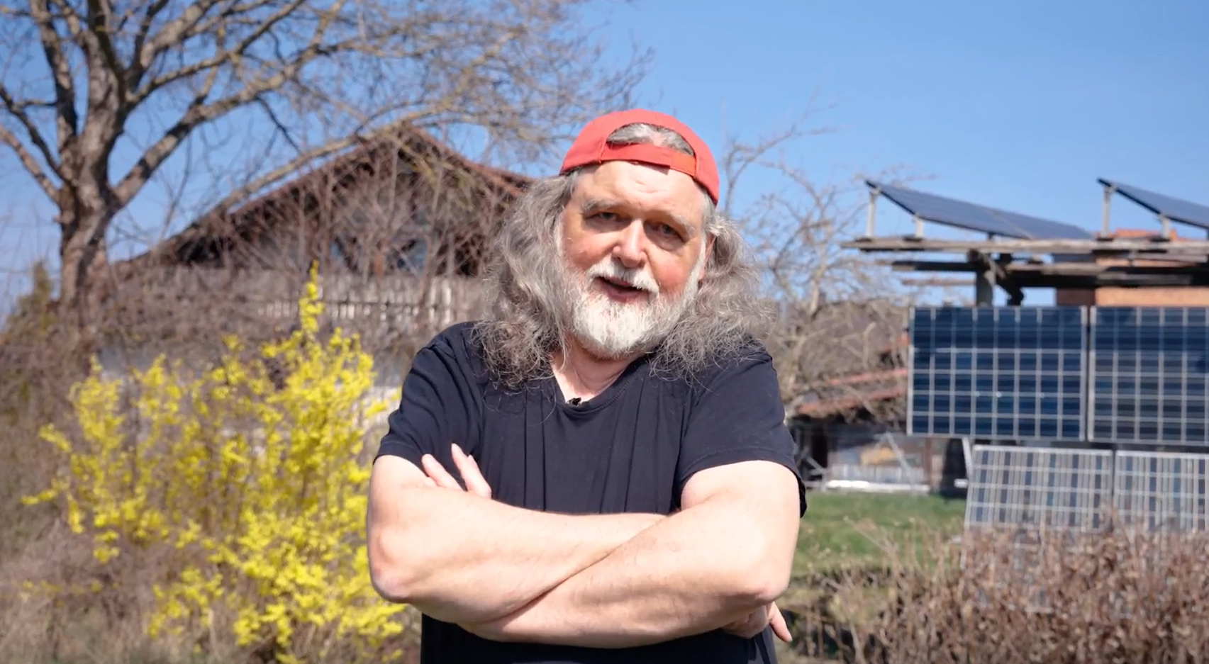 Hermann setzt beim Wassersparen auf eine Duschrinne mit Wärmerückgewinnung