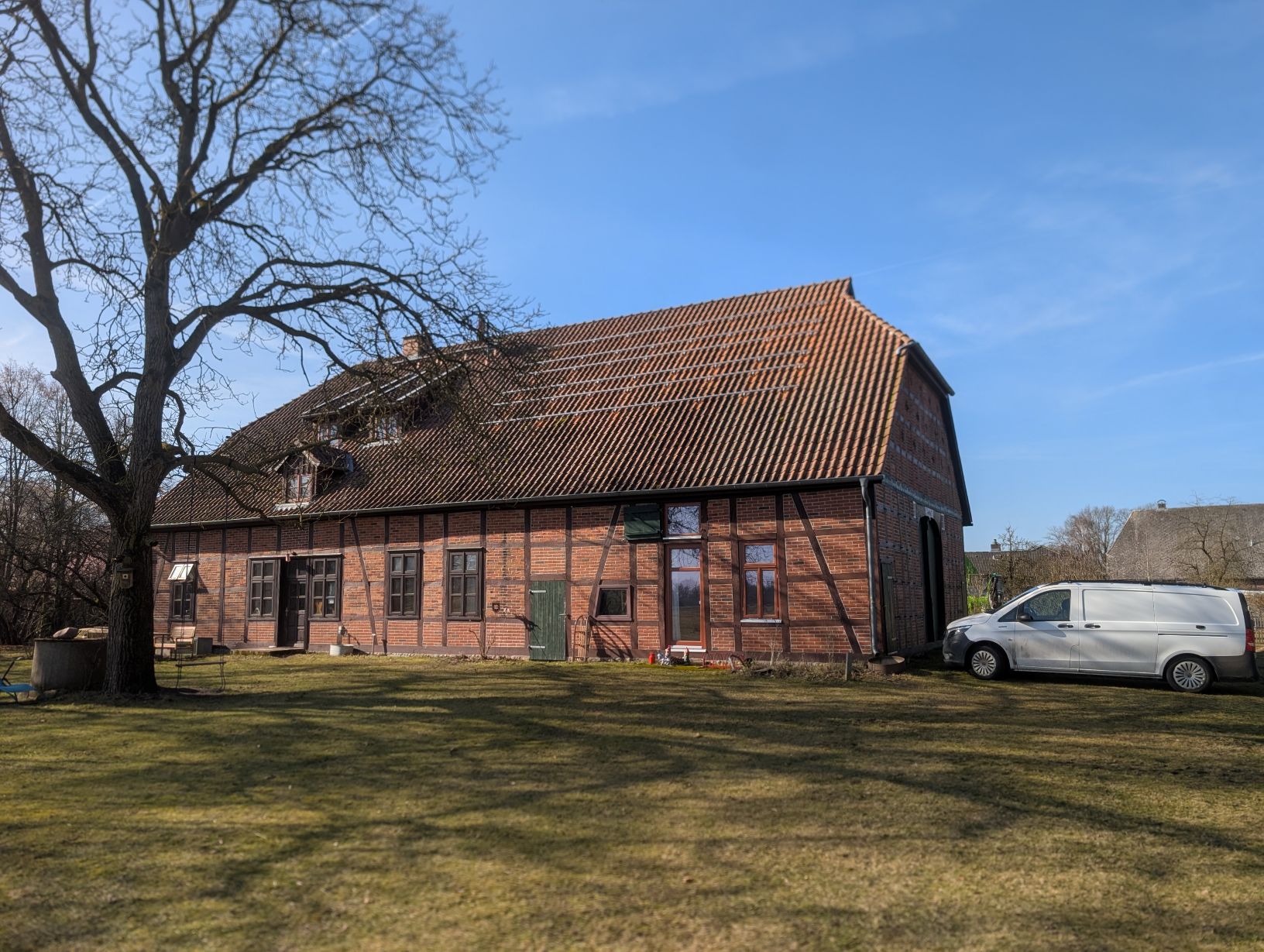 Ansicht des Hauses von Praxistester Marco Schnorbus.
