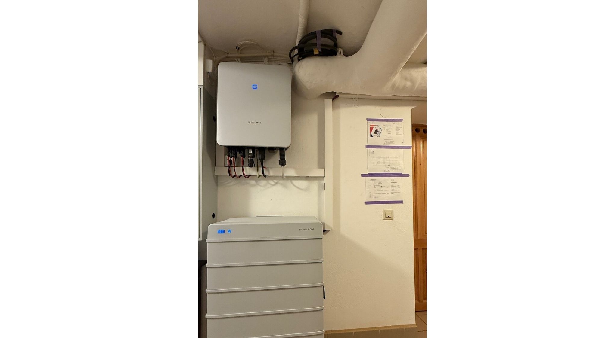 Hybridwechselrichter 10 KW + Speicher 16 KWh; Jahresertrag ca 9000 KWh