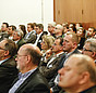 Das Publikum auf der Fachkonferenz "Wirksam sanieren für den Klimaschutz"