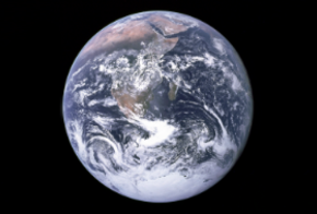 Satellitenbild von der Erde
